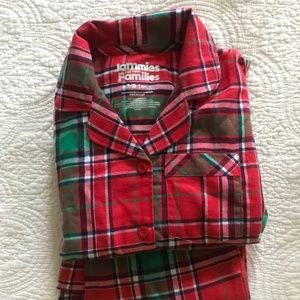 NWT girls winter pajamas size 7/8